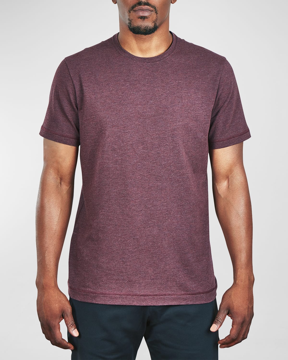 Men's Solid Athletic T-Shirt