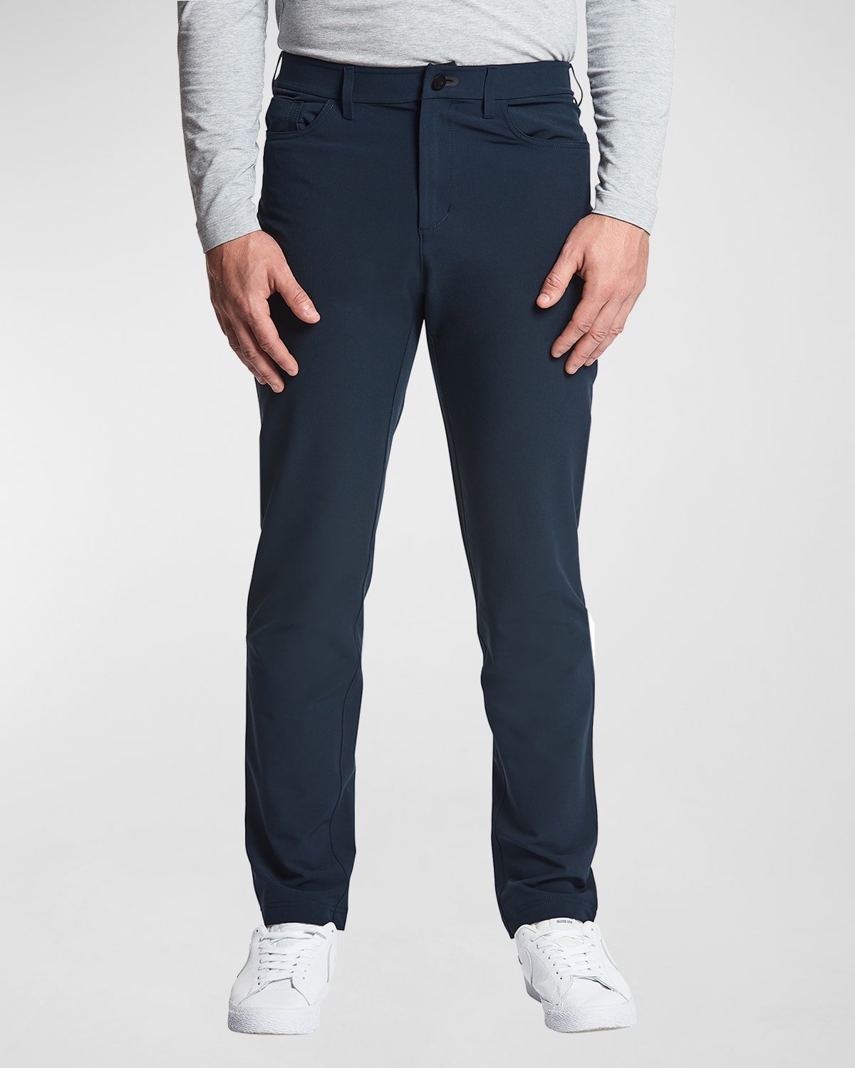 Public Rec Men's Workday Slim-fit Tech Pants In Navy