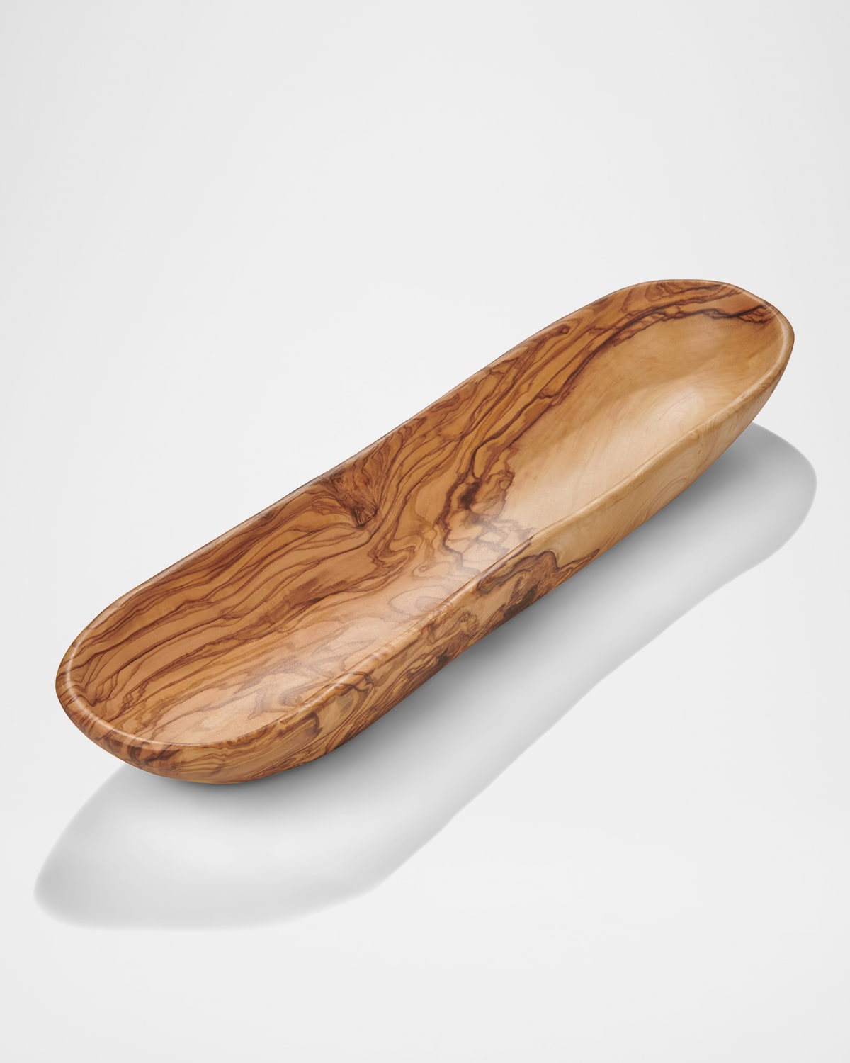 Berard Olive Wood Bread Serving Tray In Brown