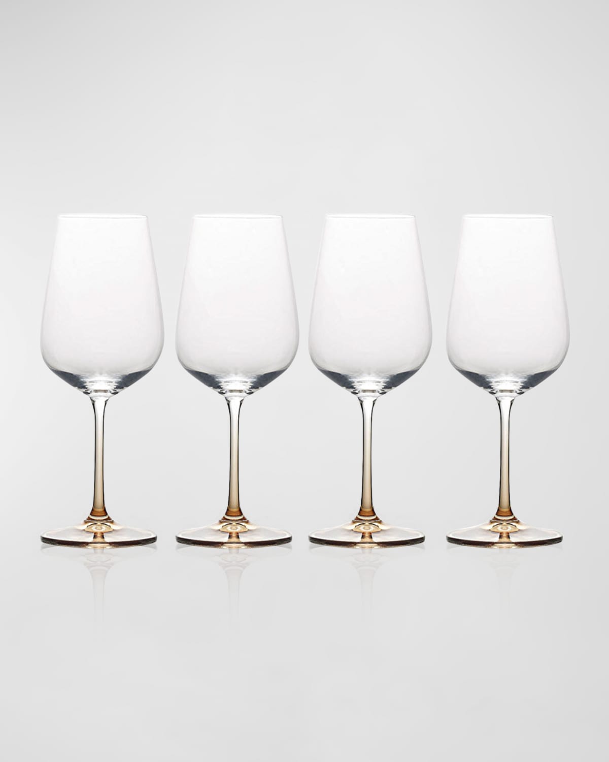 Shop Mikasa Gianna Ombre White Wine Glasses, Set Of 4 In Blue