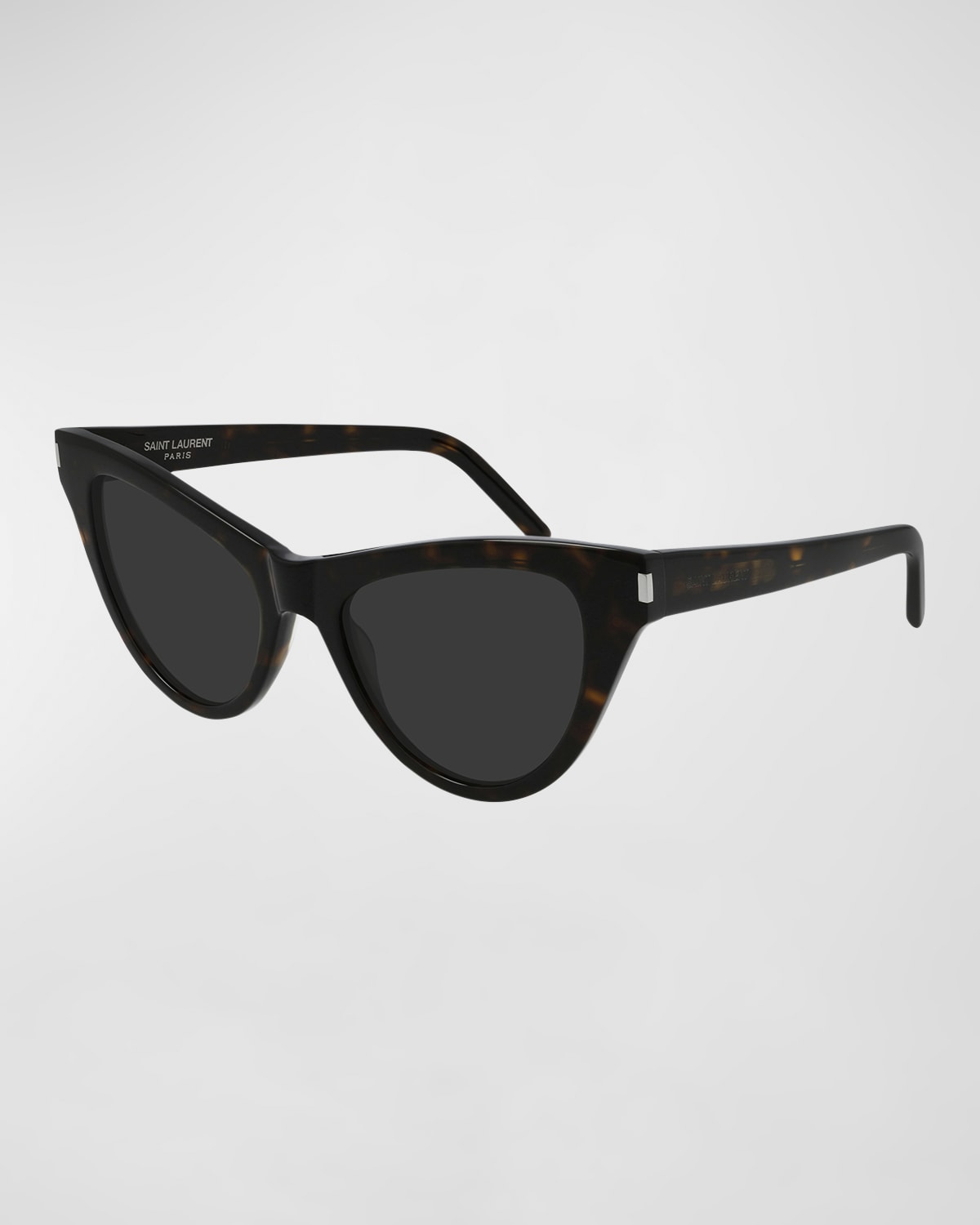 SAINT LAURENT ACETATE CAT-EYE SUNGLASSES