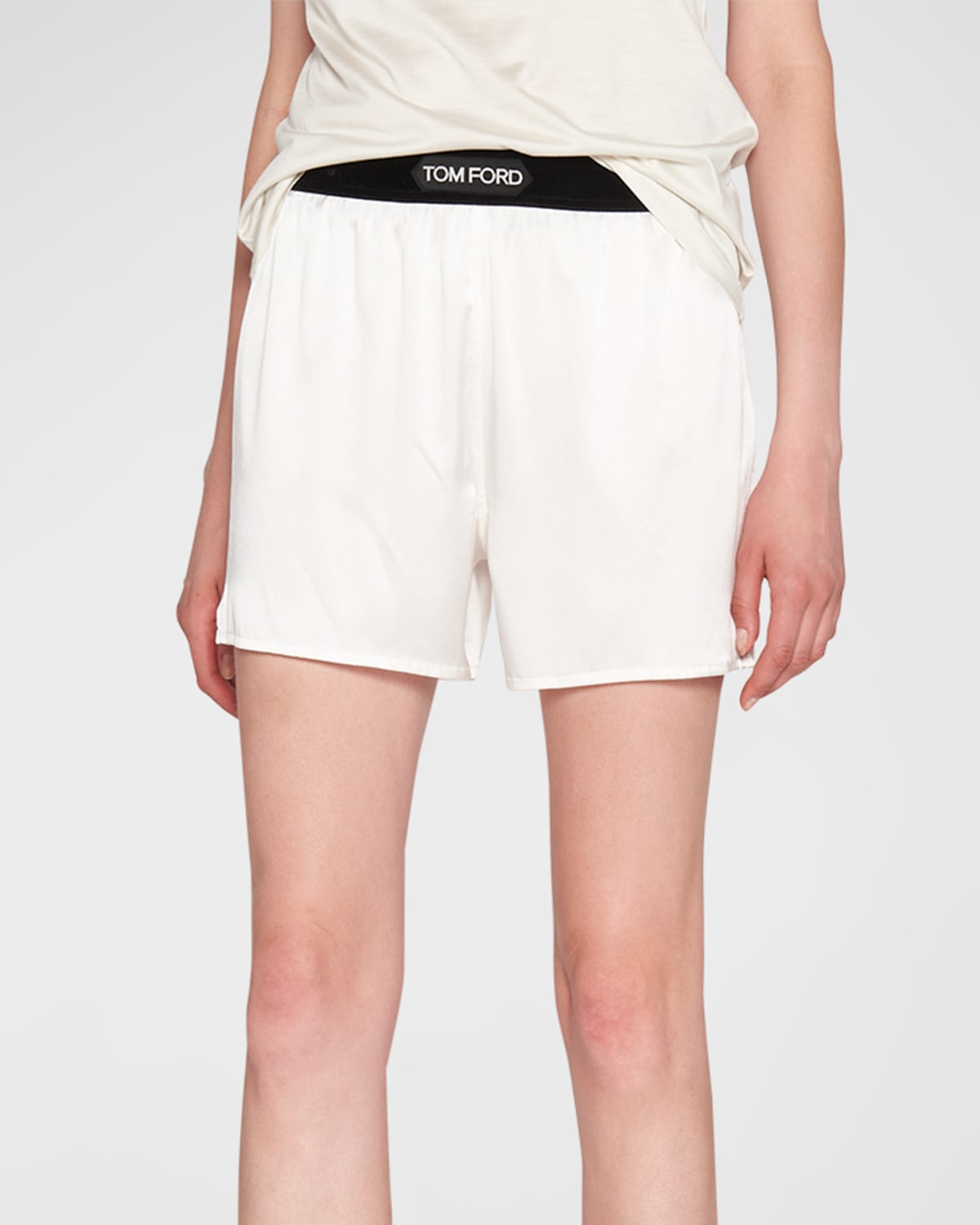 TOM FORD SILK LOUNGE SHORTS