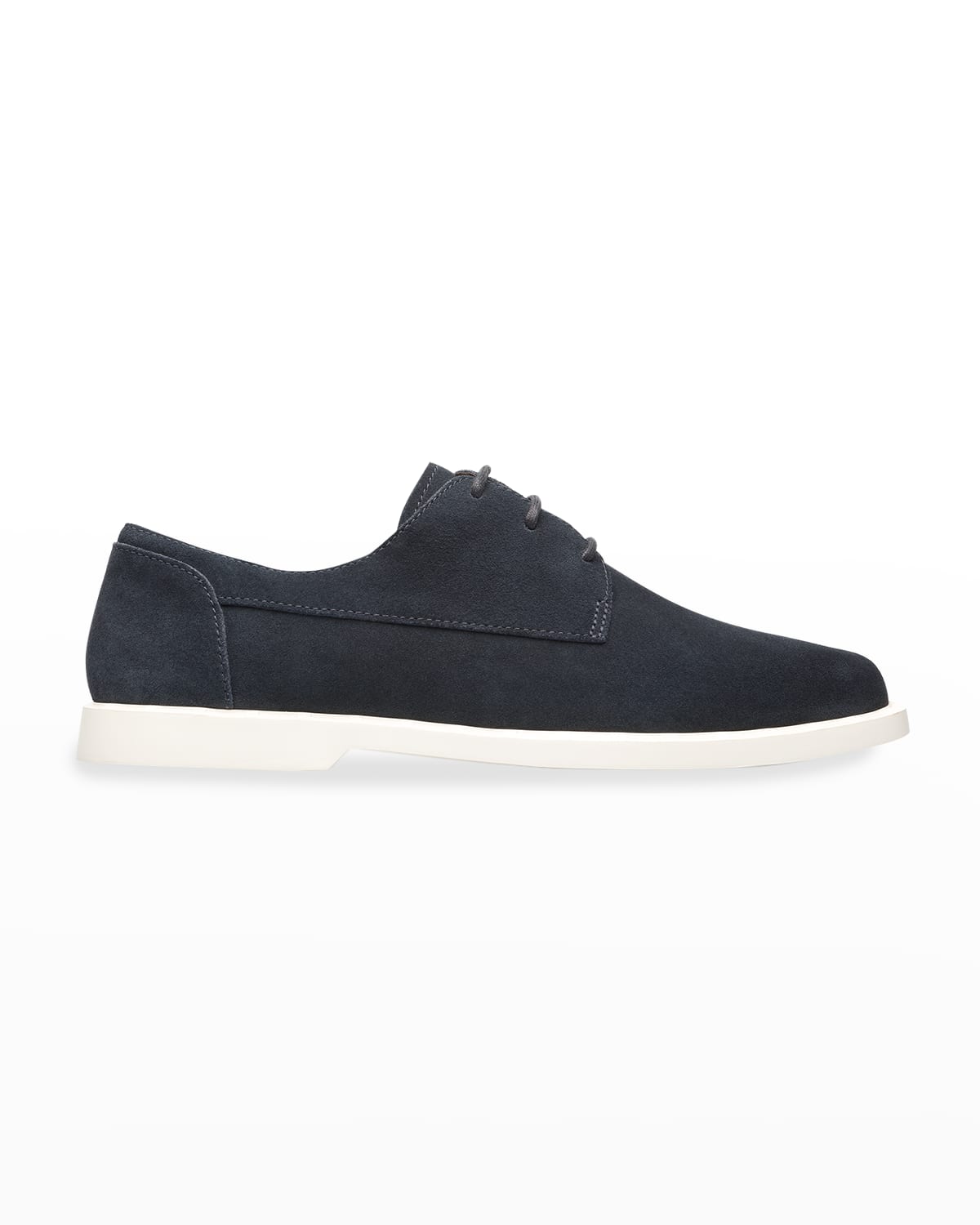 Camper Men's Judd Suede Derby Shoes In Charcoal