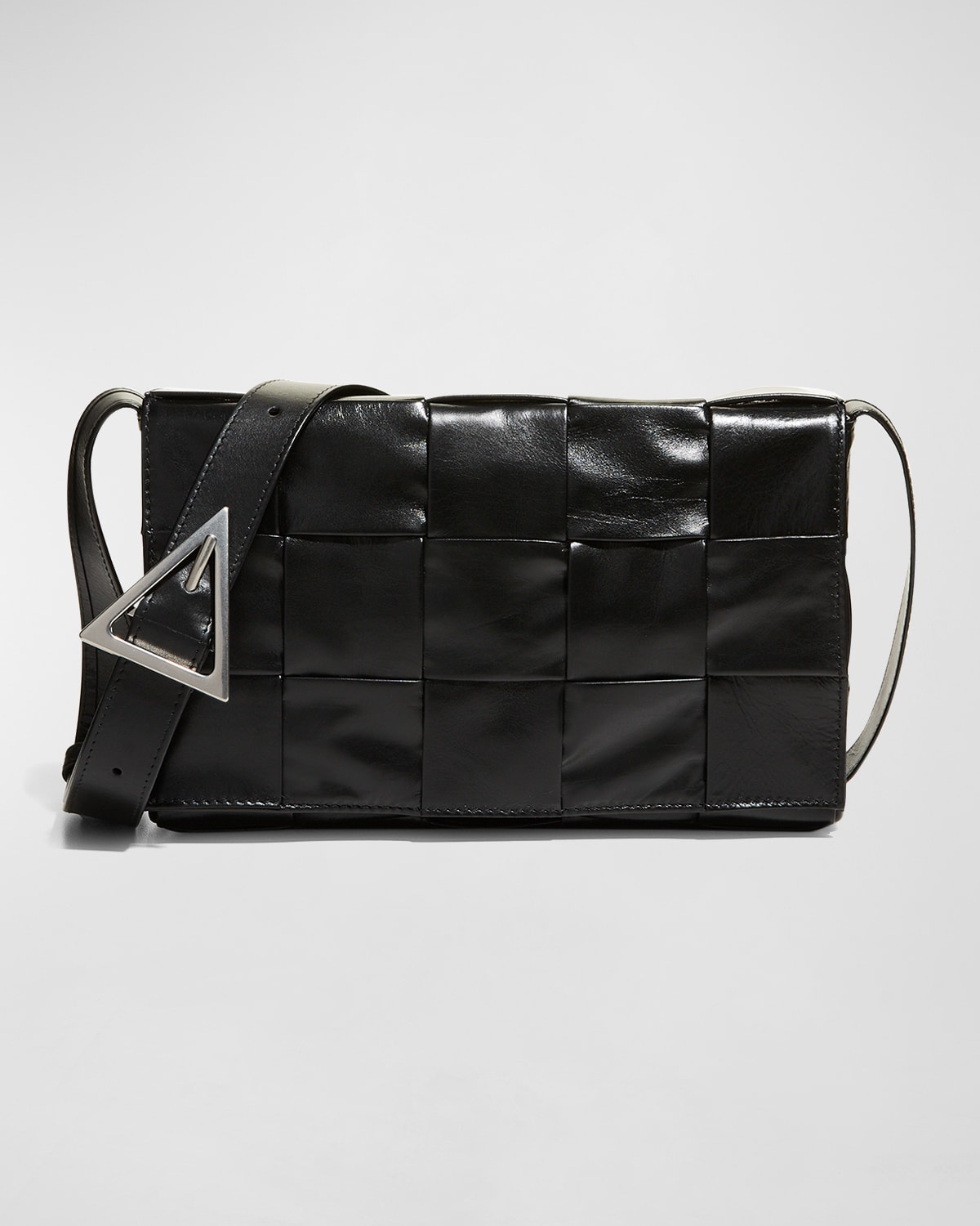 Men's Leather Cassette Crossbody Bag