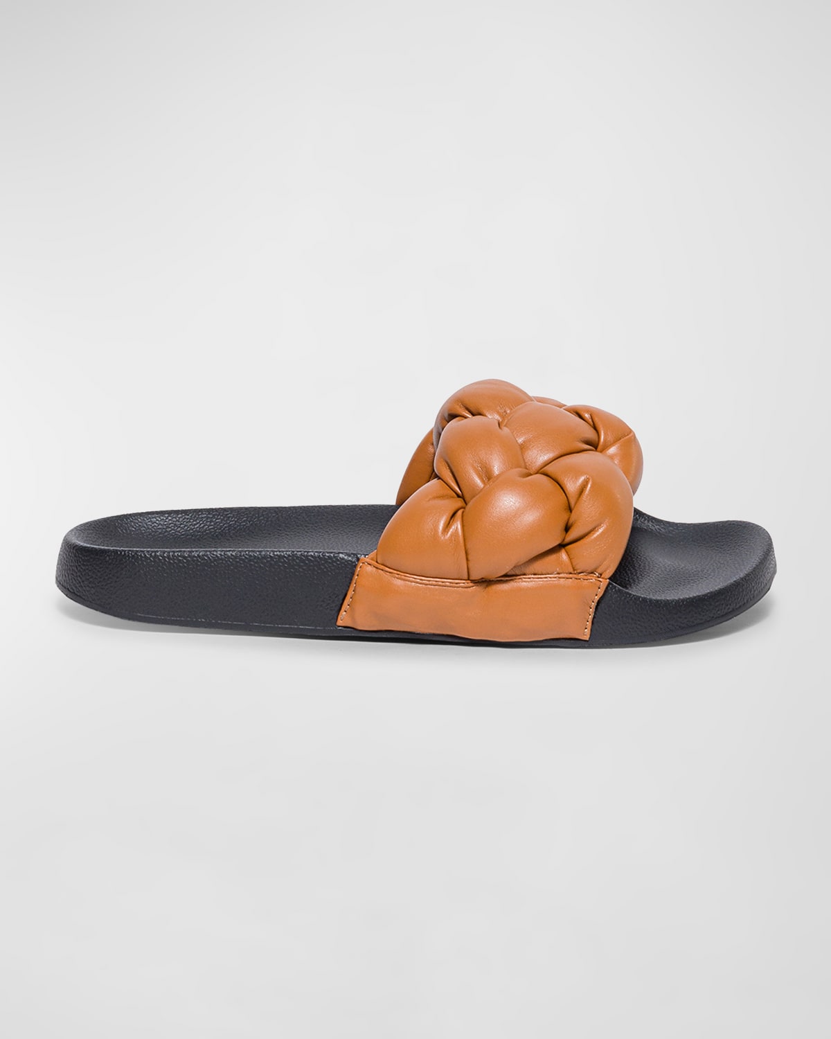 Bernardo Rylee Slide Sandals In Brown