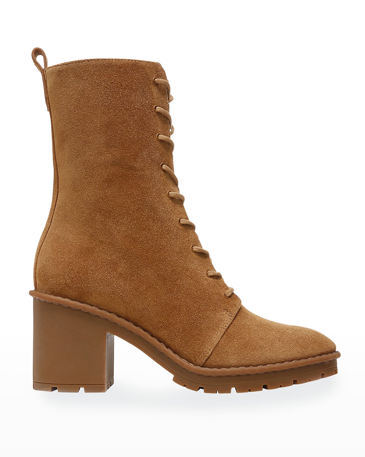 Vince Henderson Suede Lace-Up Boots