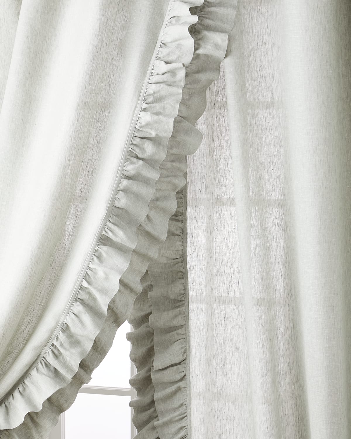 Amity Home Two Basillo Linen Curtains