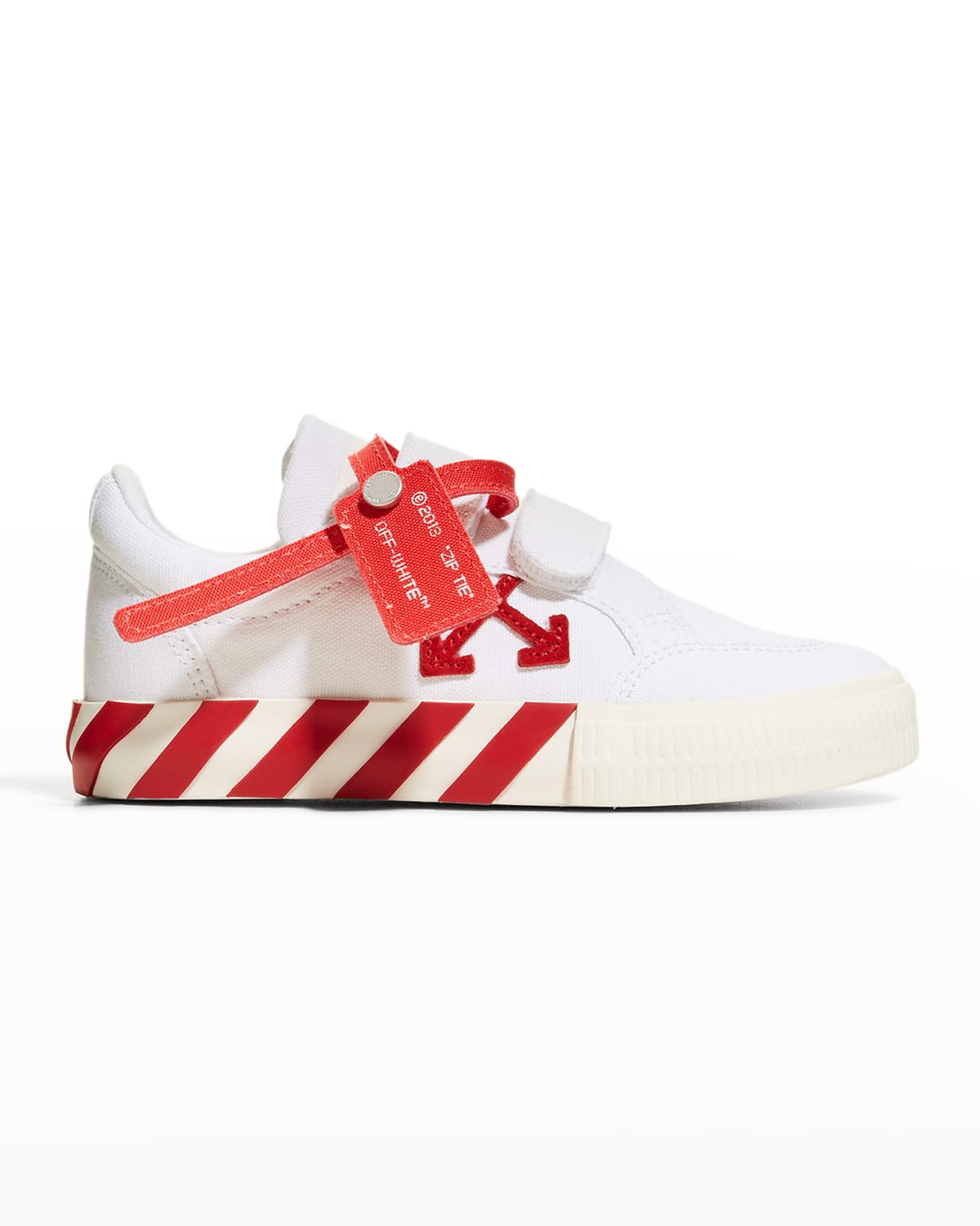 Off-white Girl's Arrow Canvas Low-top Sneakers, Toddler/kids In ...
