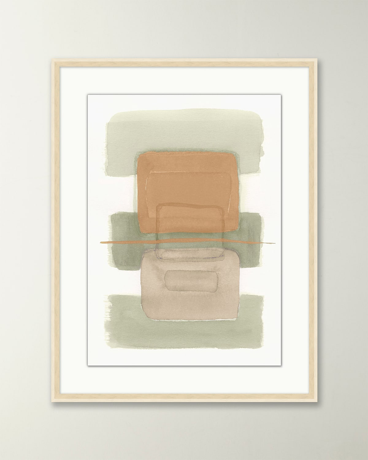 Wendover Art Group Blush Notes 4 Giclee In Multi