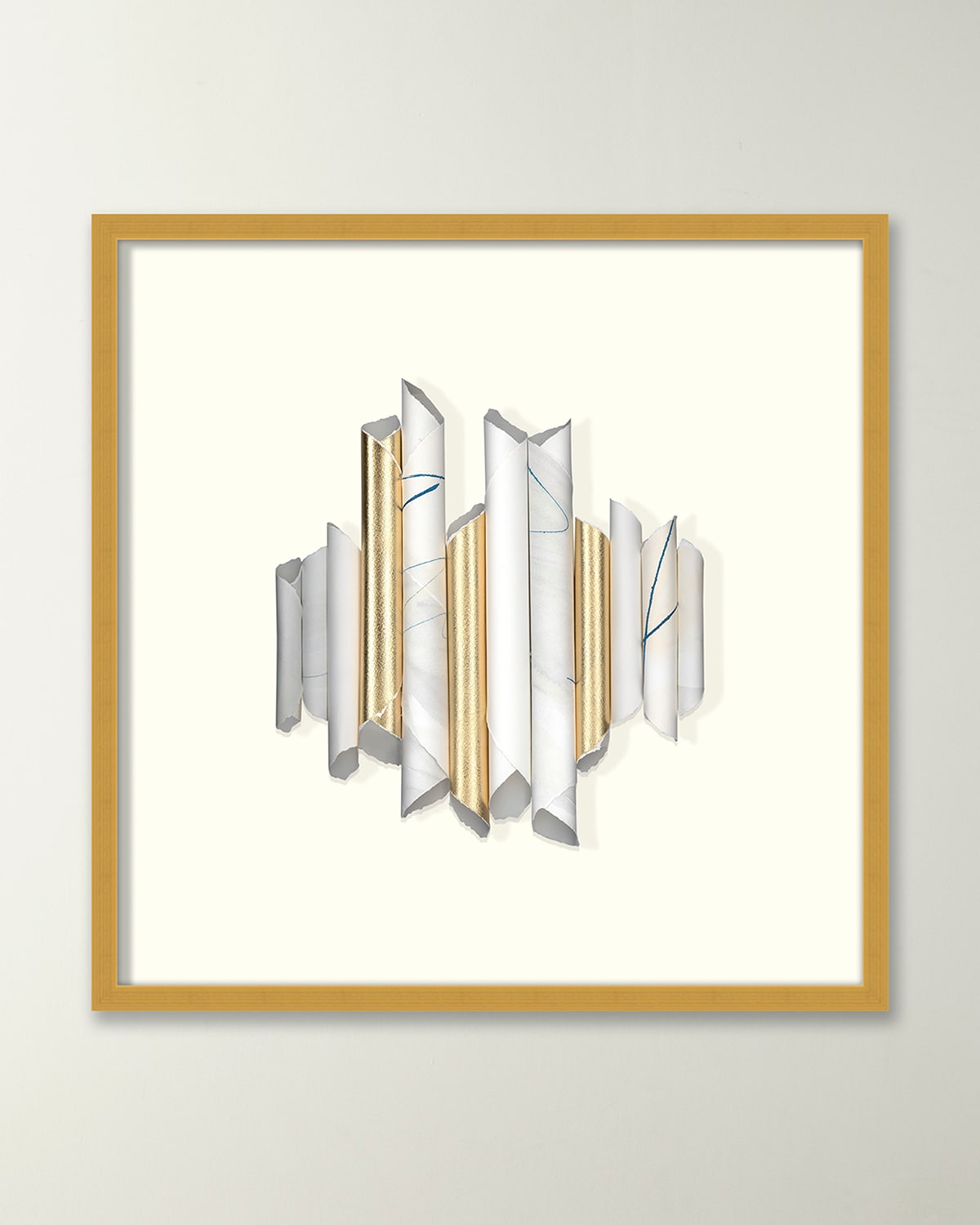 Wendover Art Group Painted Papers Shadowbox 1 Giclee In Multi