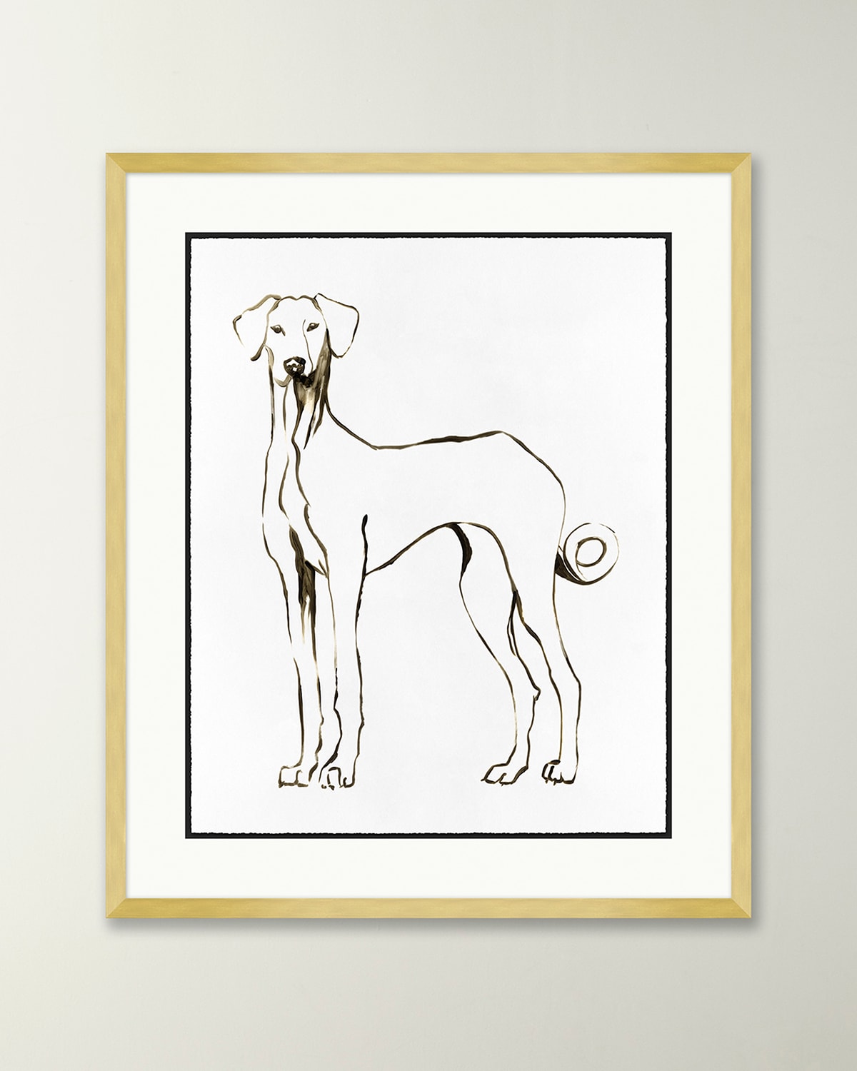 Wendover Art Group Hound Drawing 1 Giclee