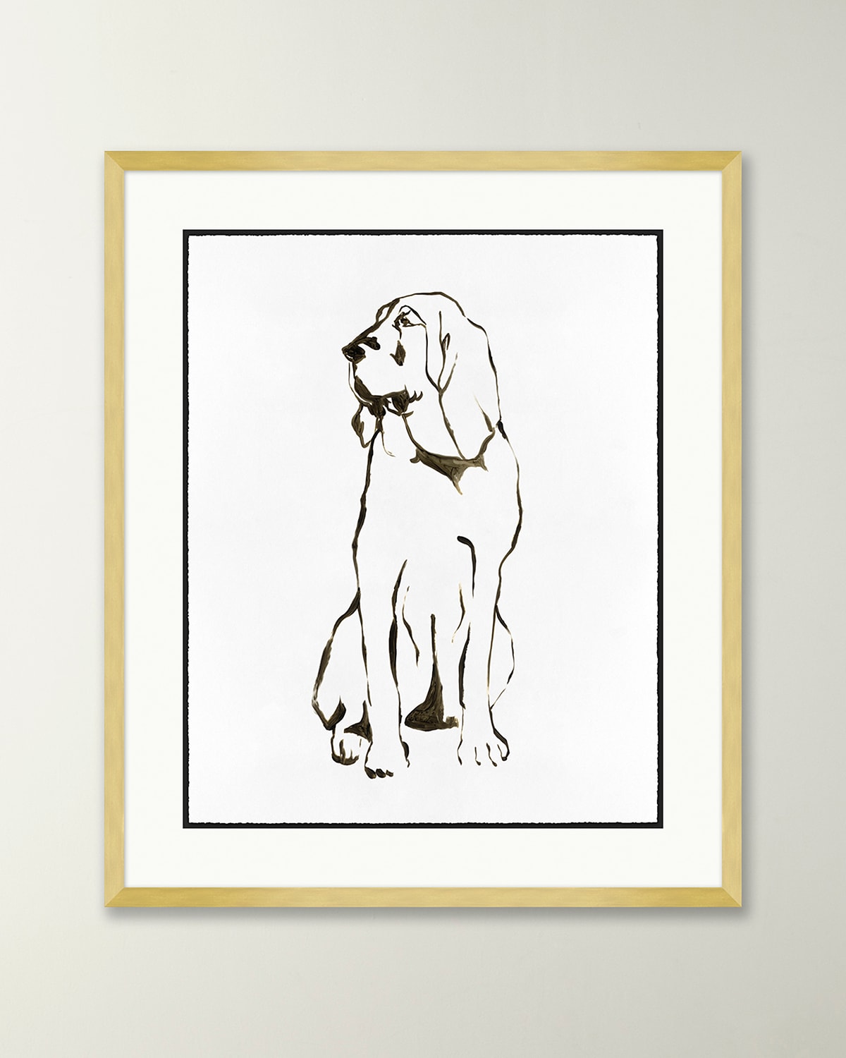 Wendover Art Group Hound Drawing 2 Giclee