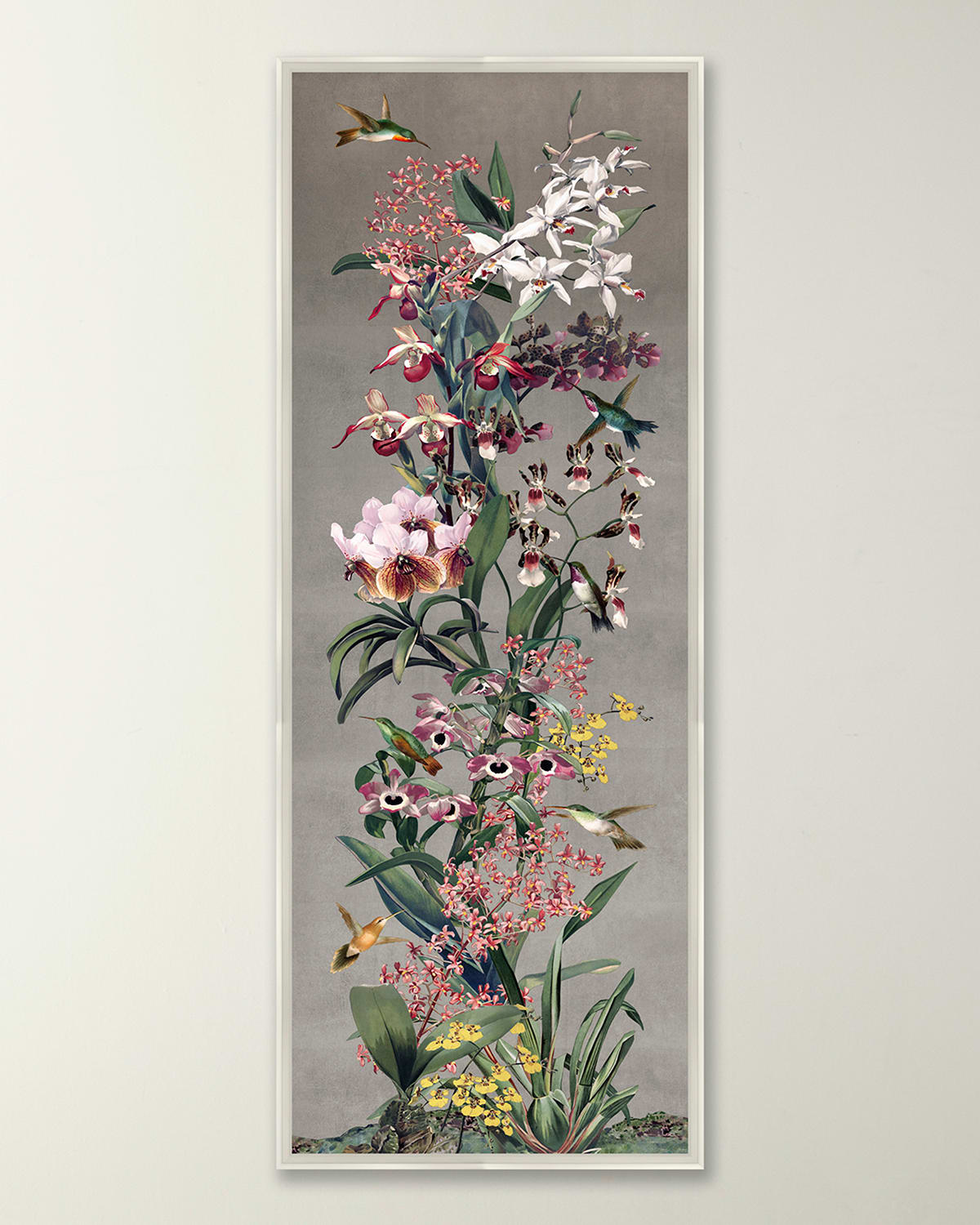 Wendover Art Group Silver Orchid Panel 1 Giclee
