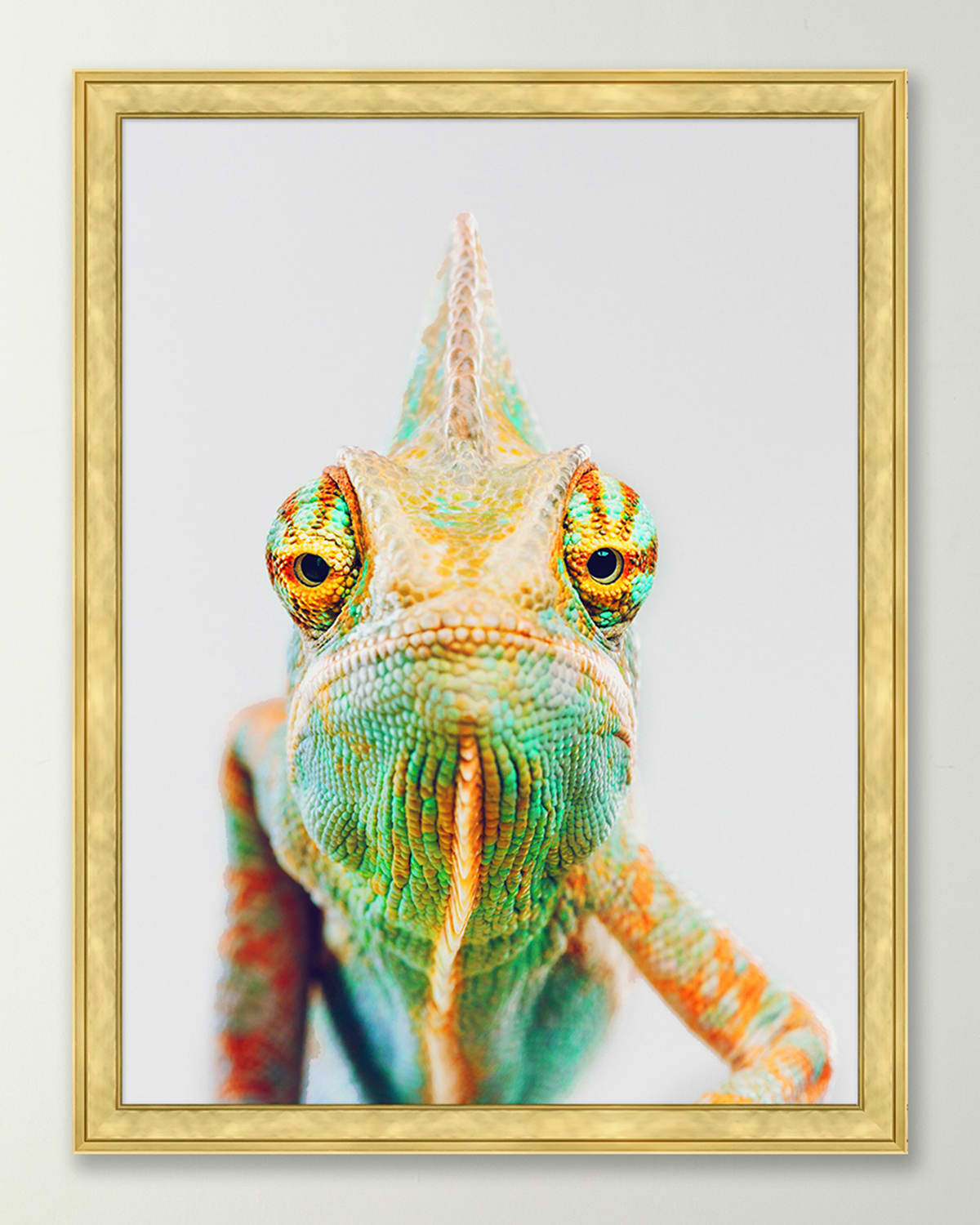 Wendover Art Group Chameleon Giclee In Yellow