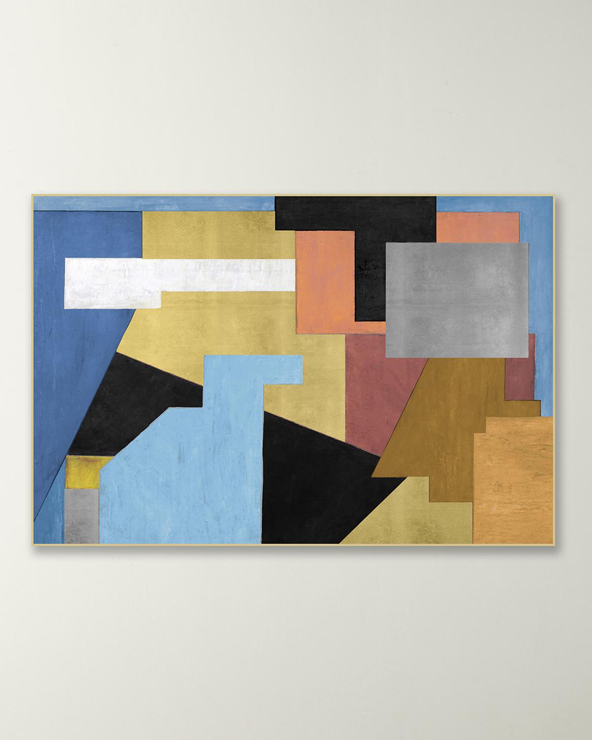 Wendover Art Group Metallic Abstract Giclee In Multi