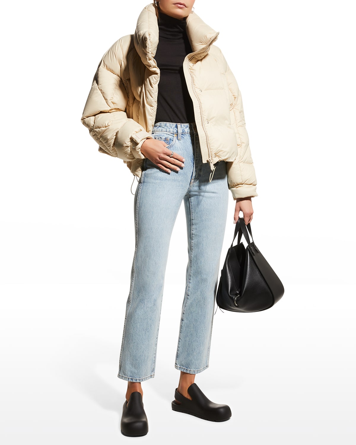 Bacon puffer shop jacket