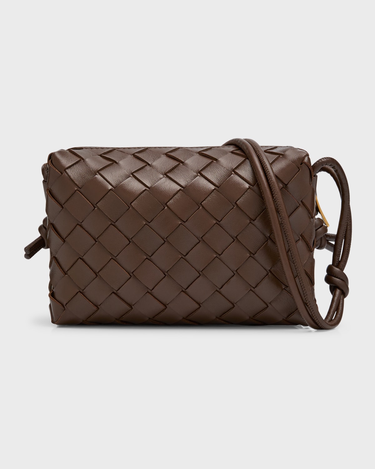 BOTTEGA VENETA LOOP MINI INTRECCIATO CROSSBODY BAG