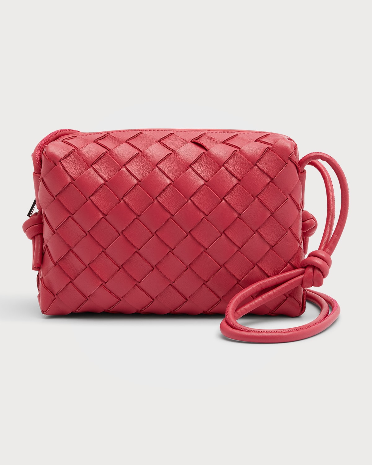 Bottega Veneta Loop Mini Intrecciato Crossbody Bag