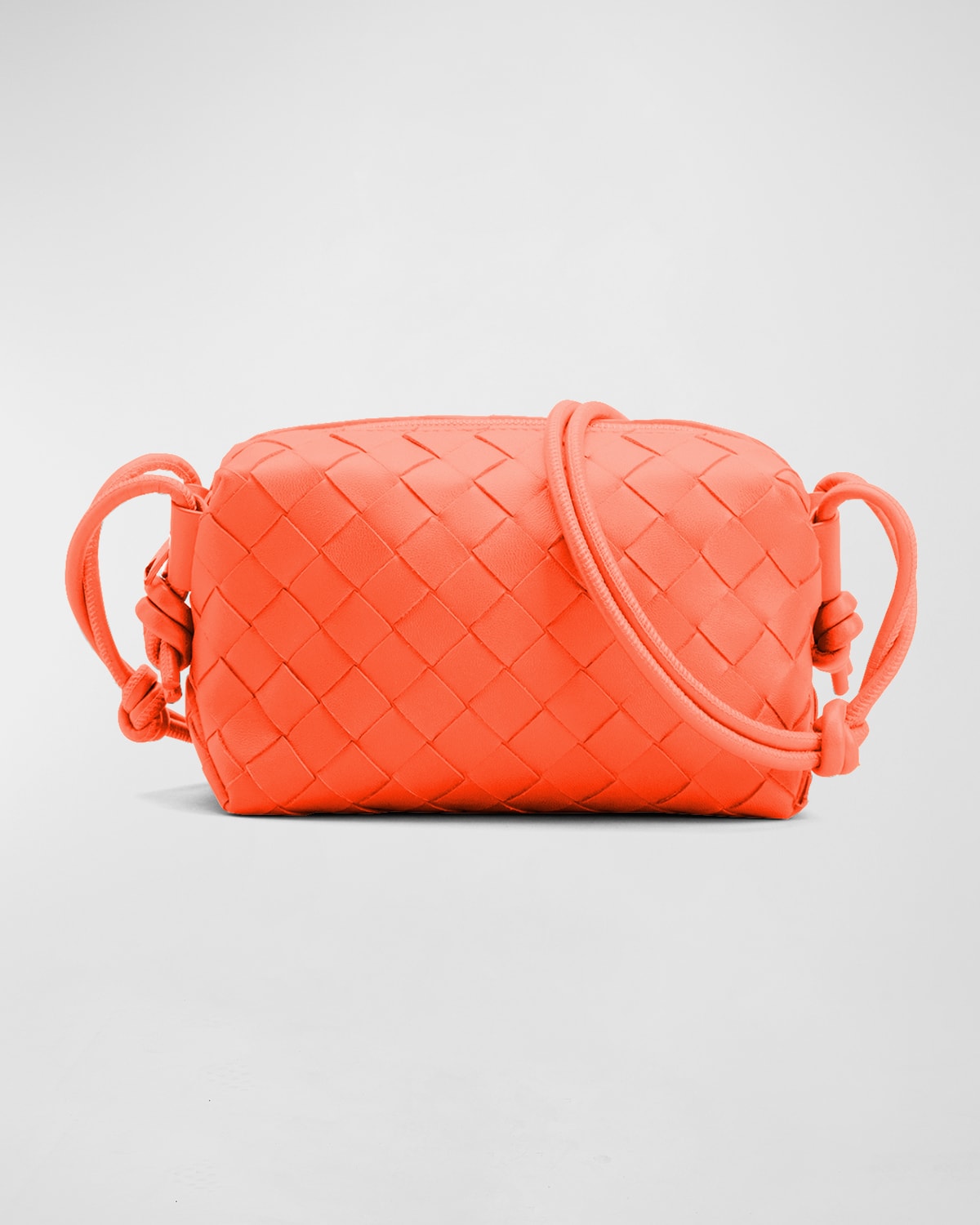 BOTTEGA VENETA  'CANDY LOOP' INTRECCIATO NAPPA LEATHER CROSSBODY