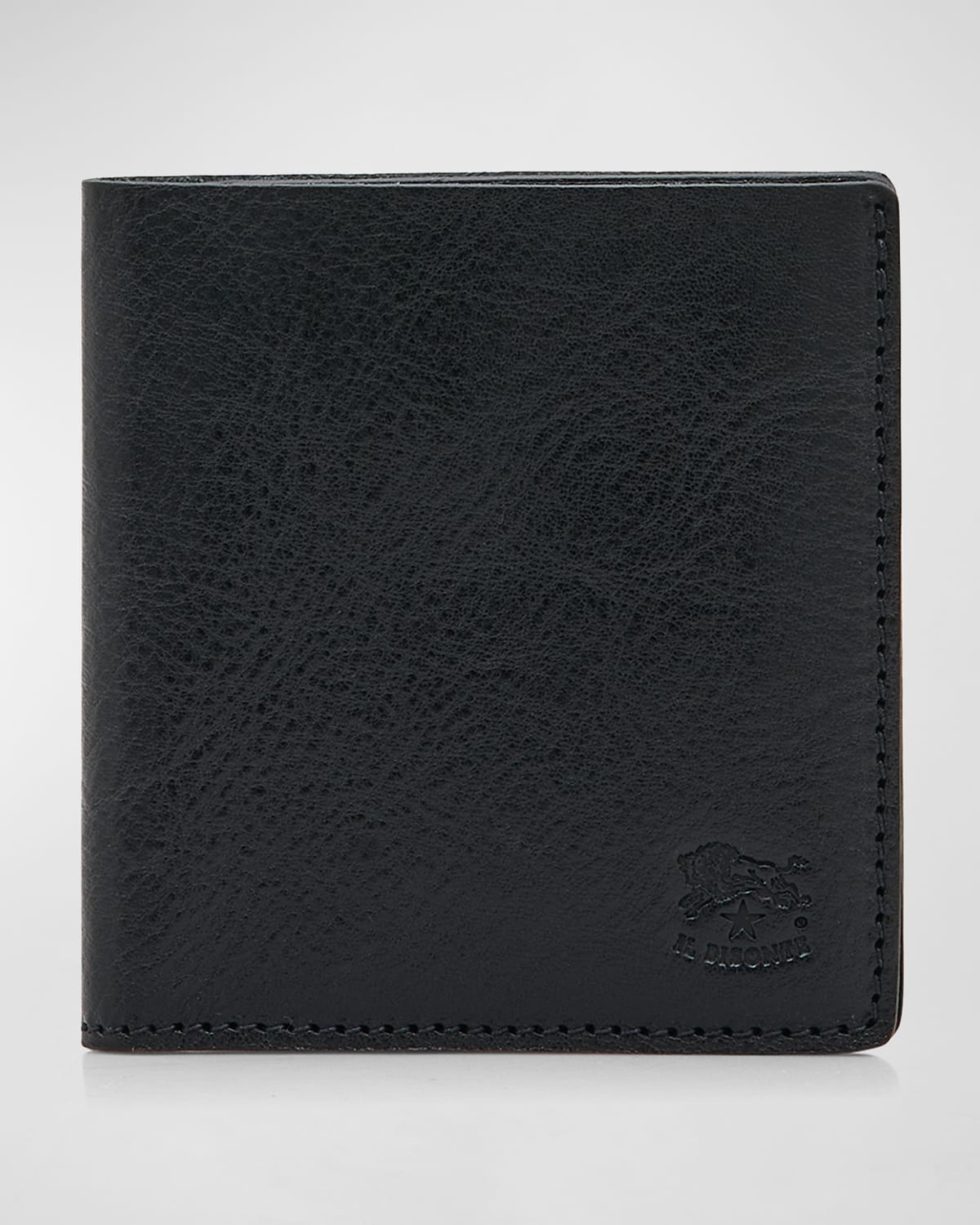 Men's Slim Bi-Fold Leather Wallet