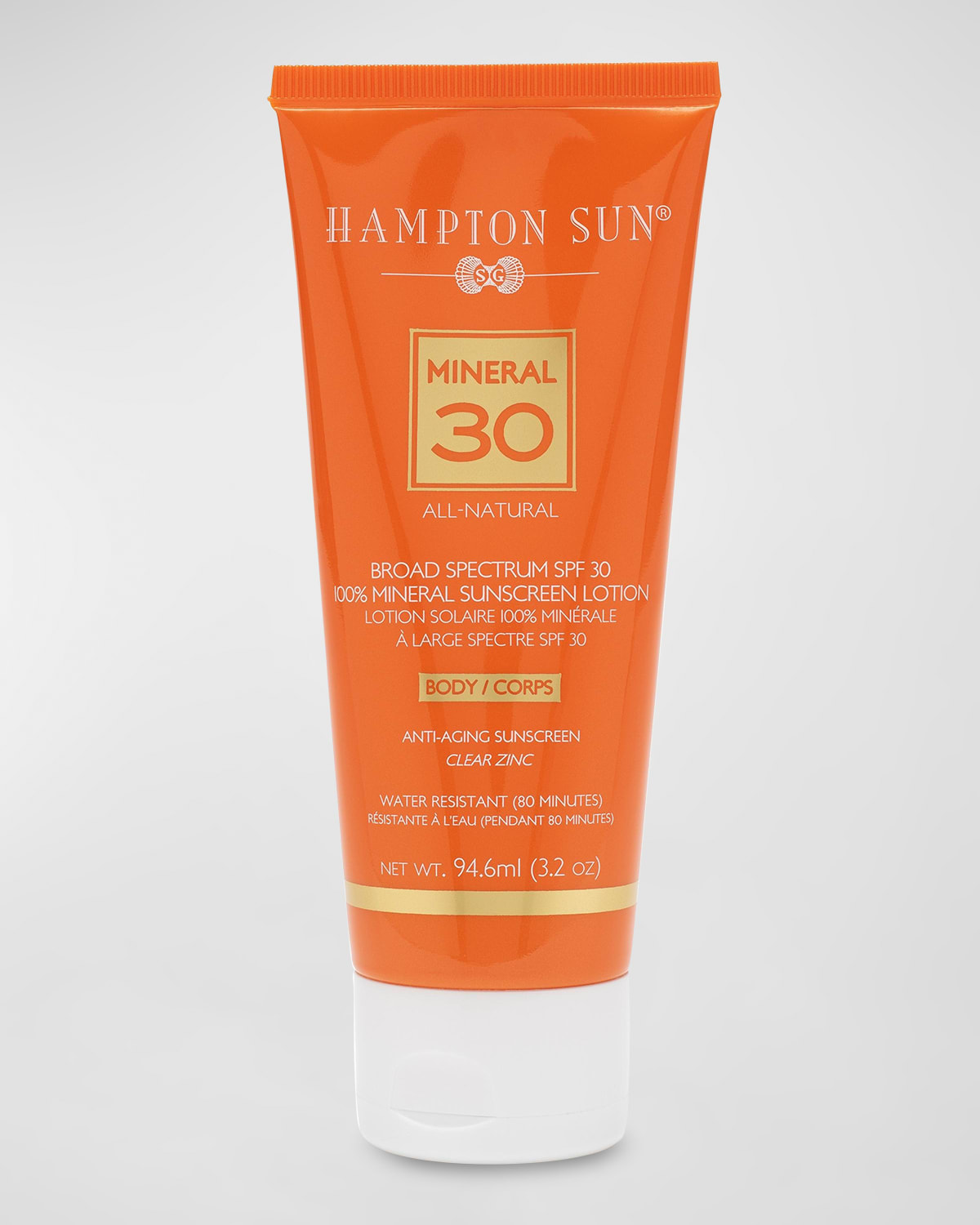 Hampton Sun Mineral Anti-Aging SPF 30 Lotion, 3 oz.
