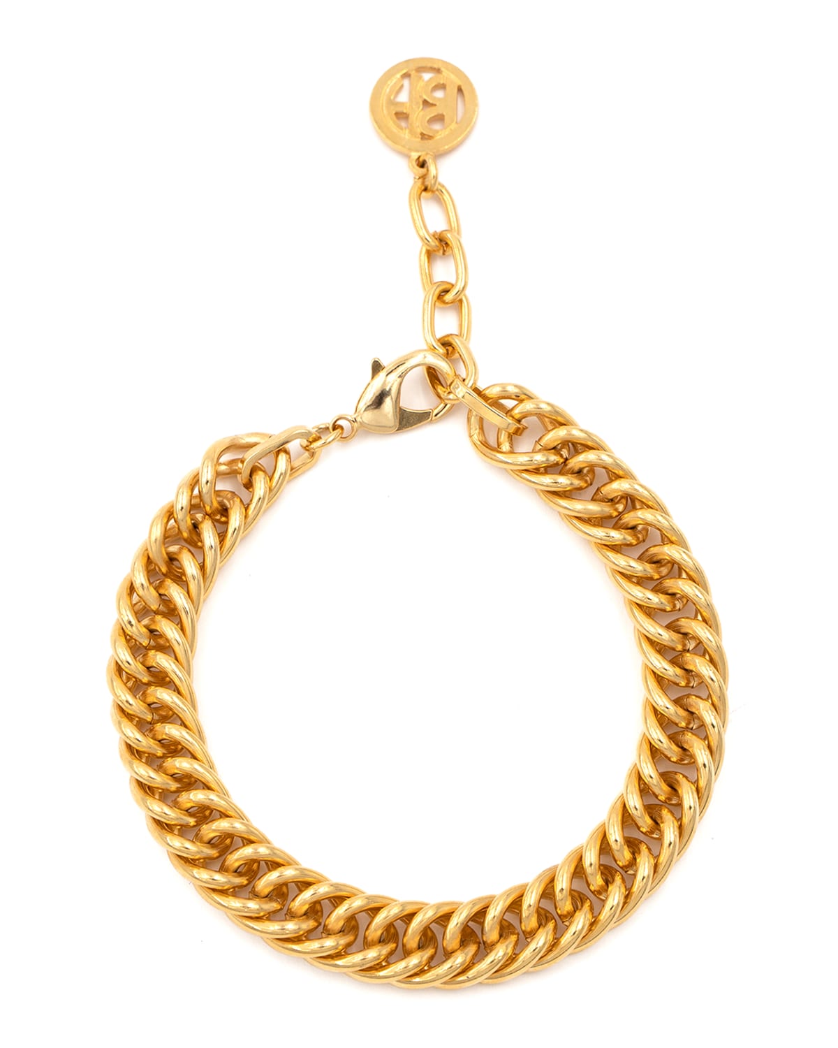 24k Gold Electroplate Chain Ankle Bracelet