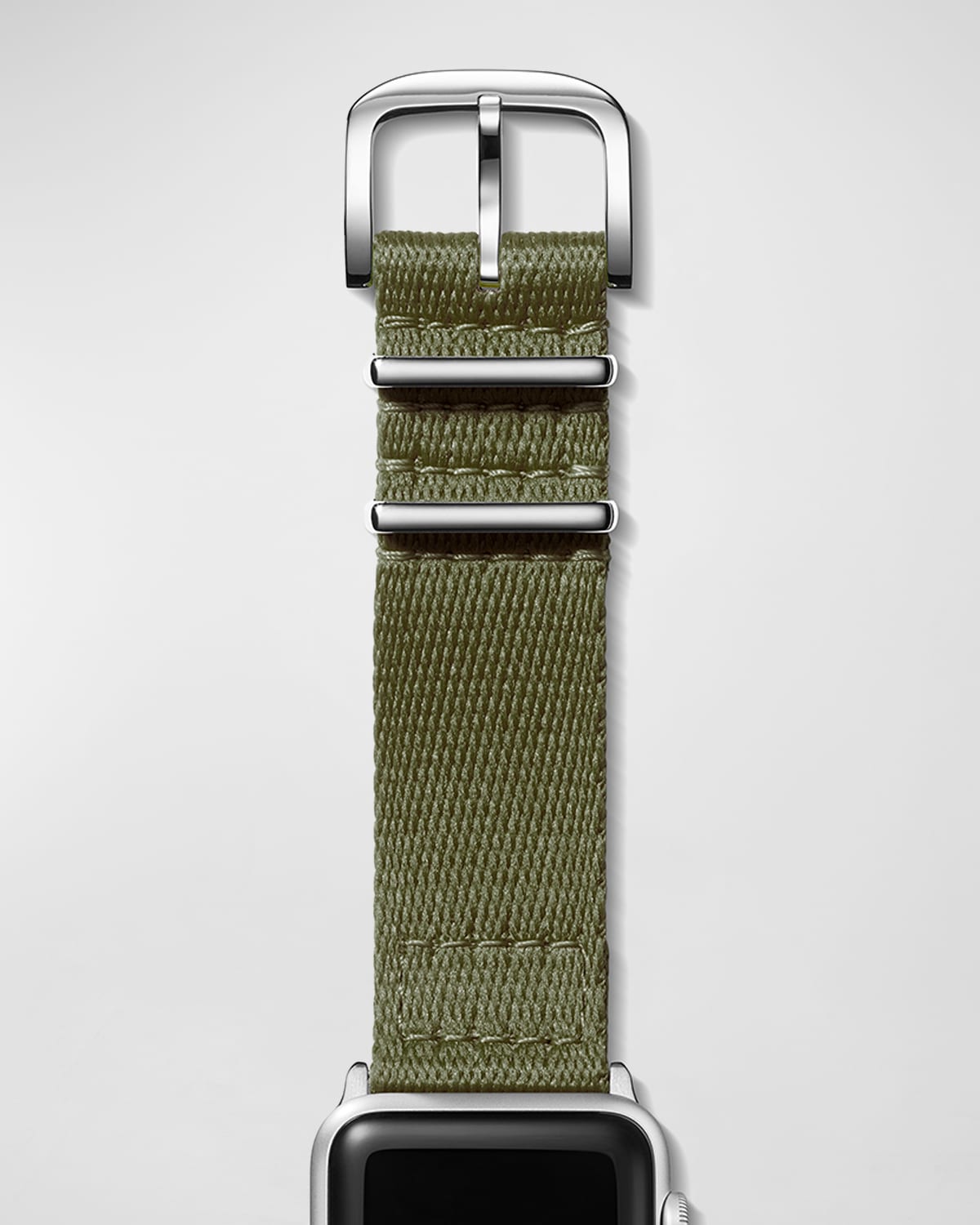 Shinola Men s 20mm Nylon Strap for Apple Watch Smart Closet