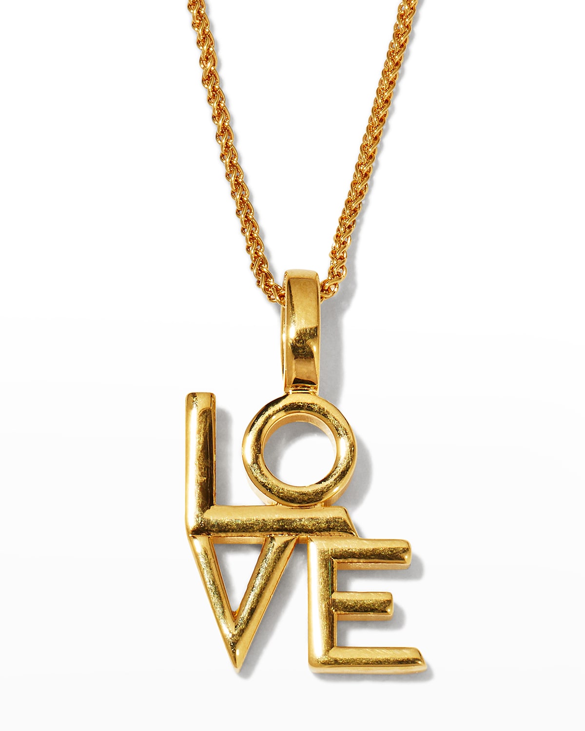 Saint Laurent Love Charm Necklace
