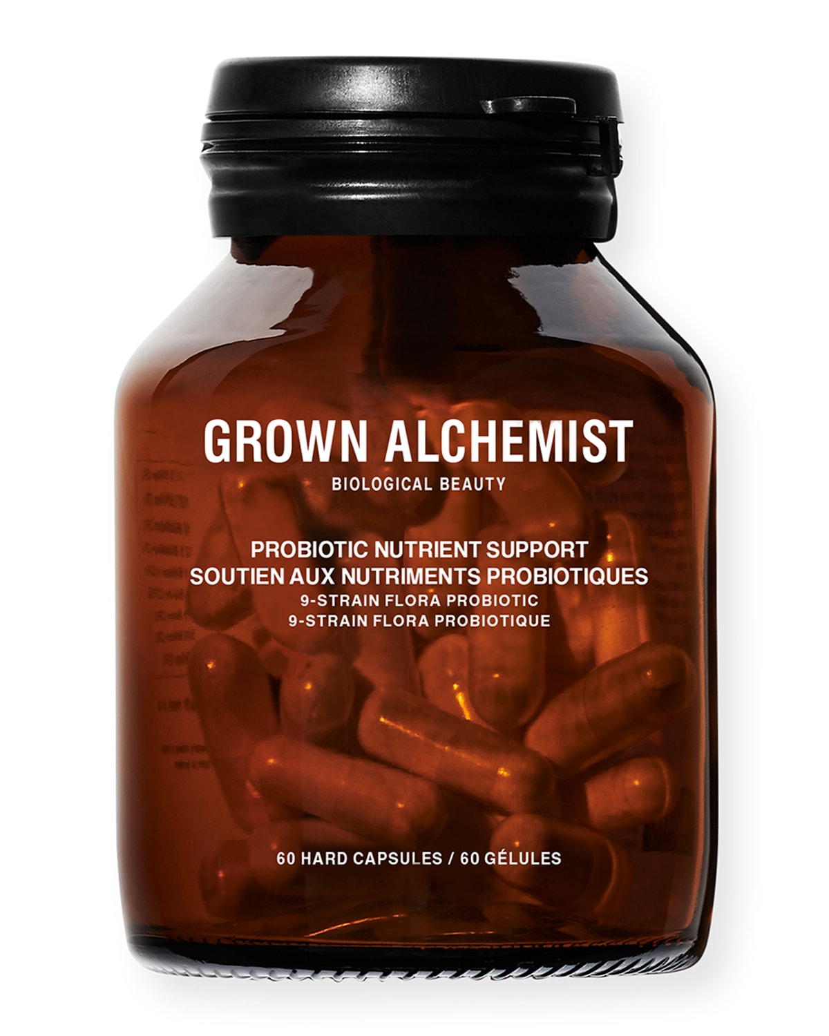 Grown Alchemist Probiotic Nutrient Support, 60 Capsules In Brown
