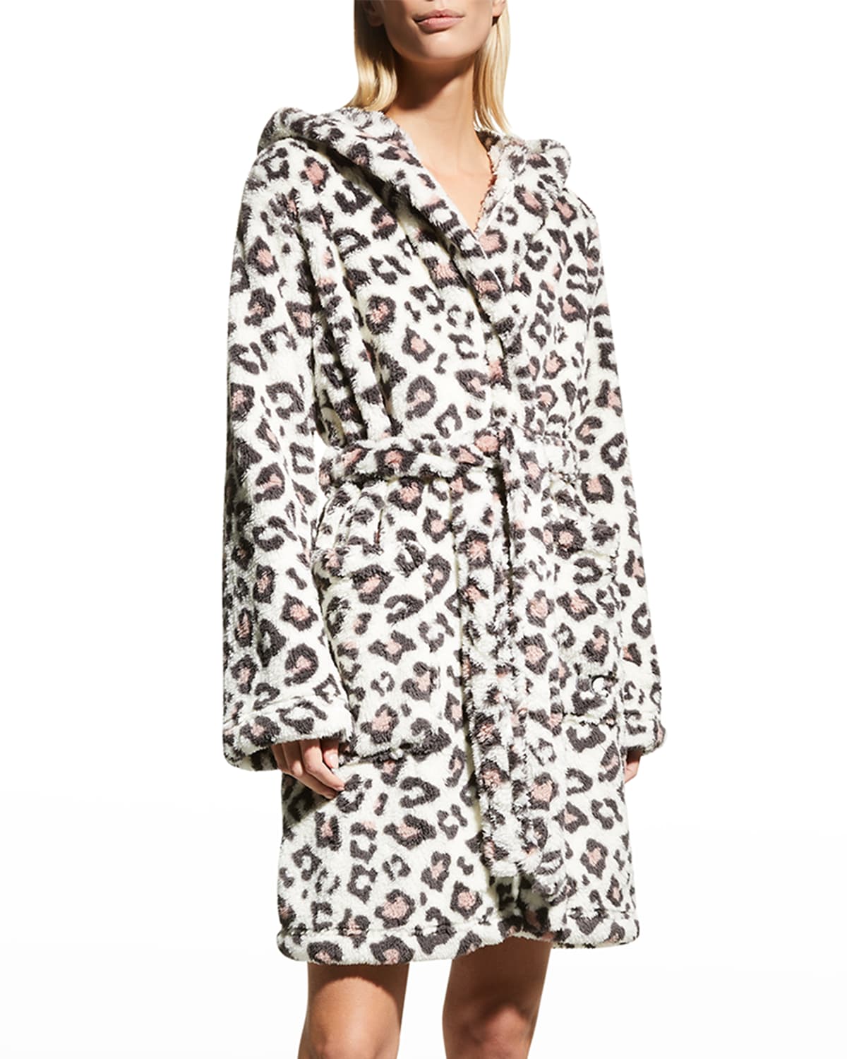Ugg Aarti Dressing Gown In Cream-white In Cream