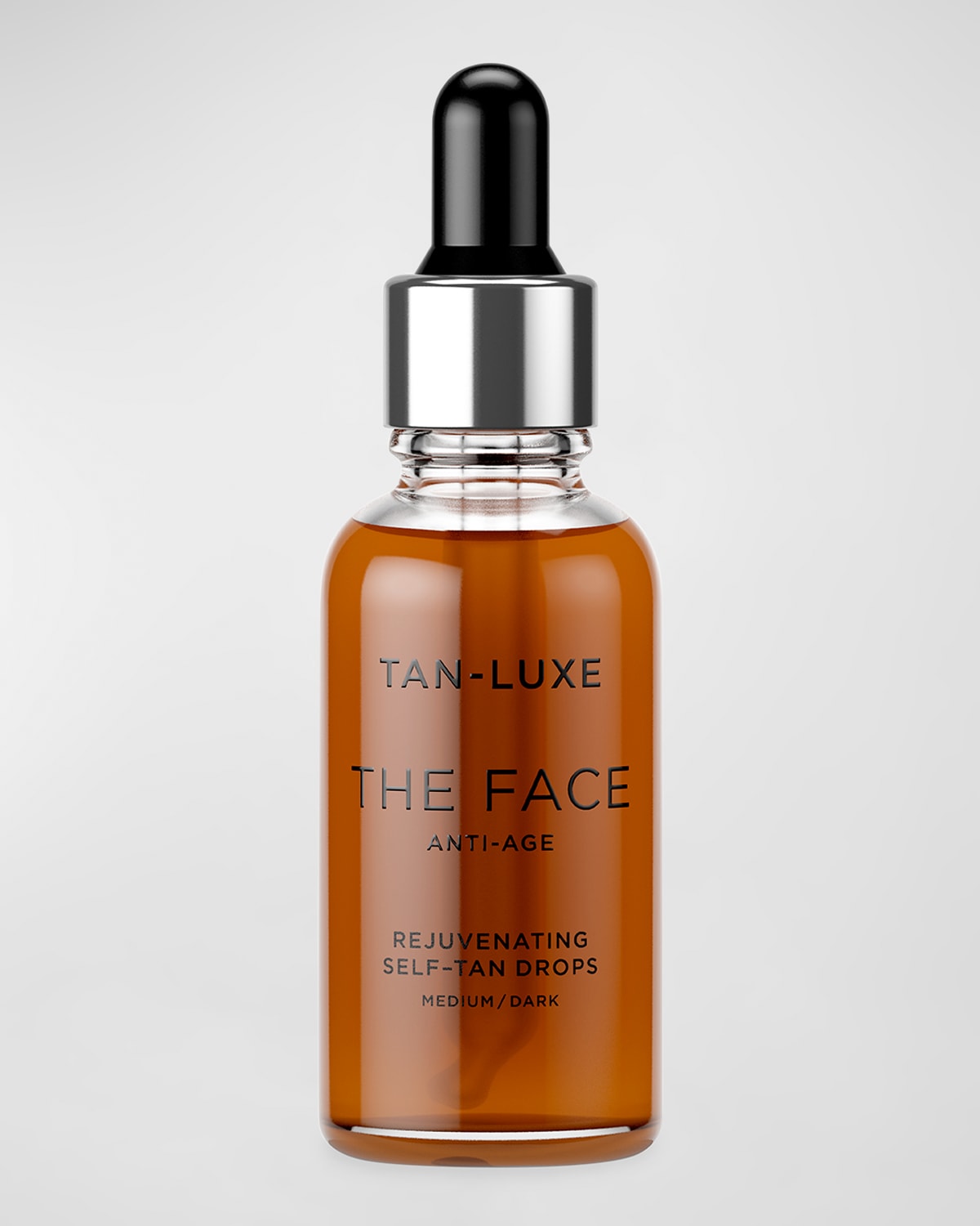 Shop Tan-luxe The Face: Anti-age Rejuvenating Self-tan Drops, 1 Oz. In Medium/dark