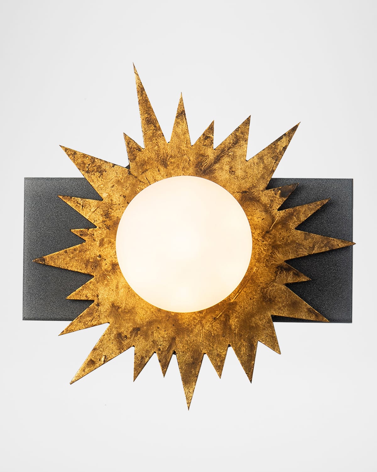 Lucas + Mckearn Soleil 1-light Bath Vanity Light In Brass