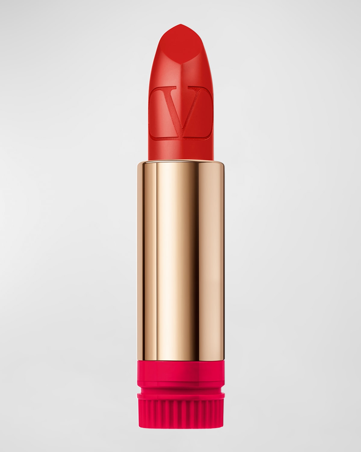 Shop Valentino Satin Rosso  Lipstick Refill In 209a