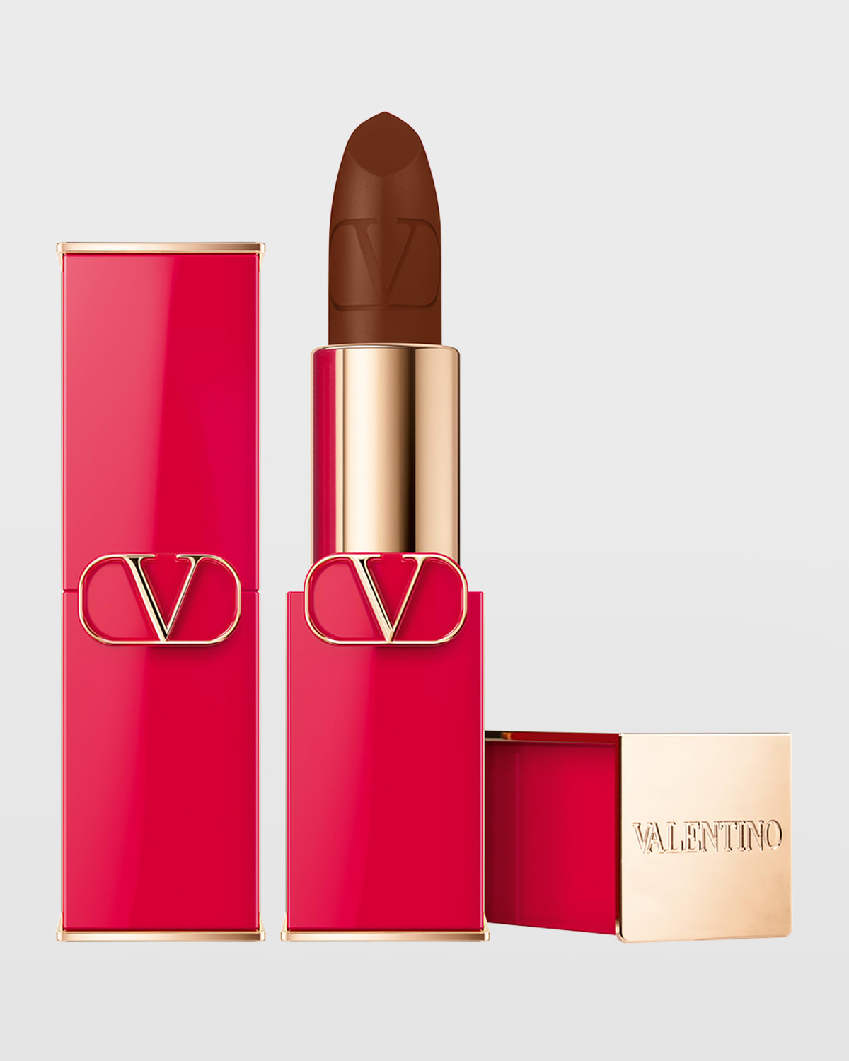 Valentino Rosso Matte  Refillable Lipstick In 199a