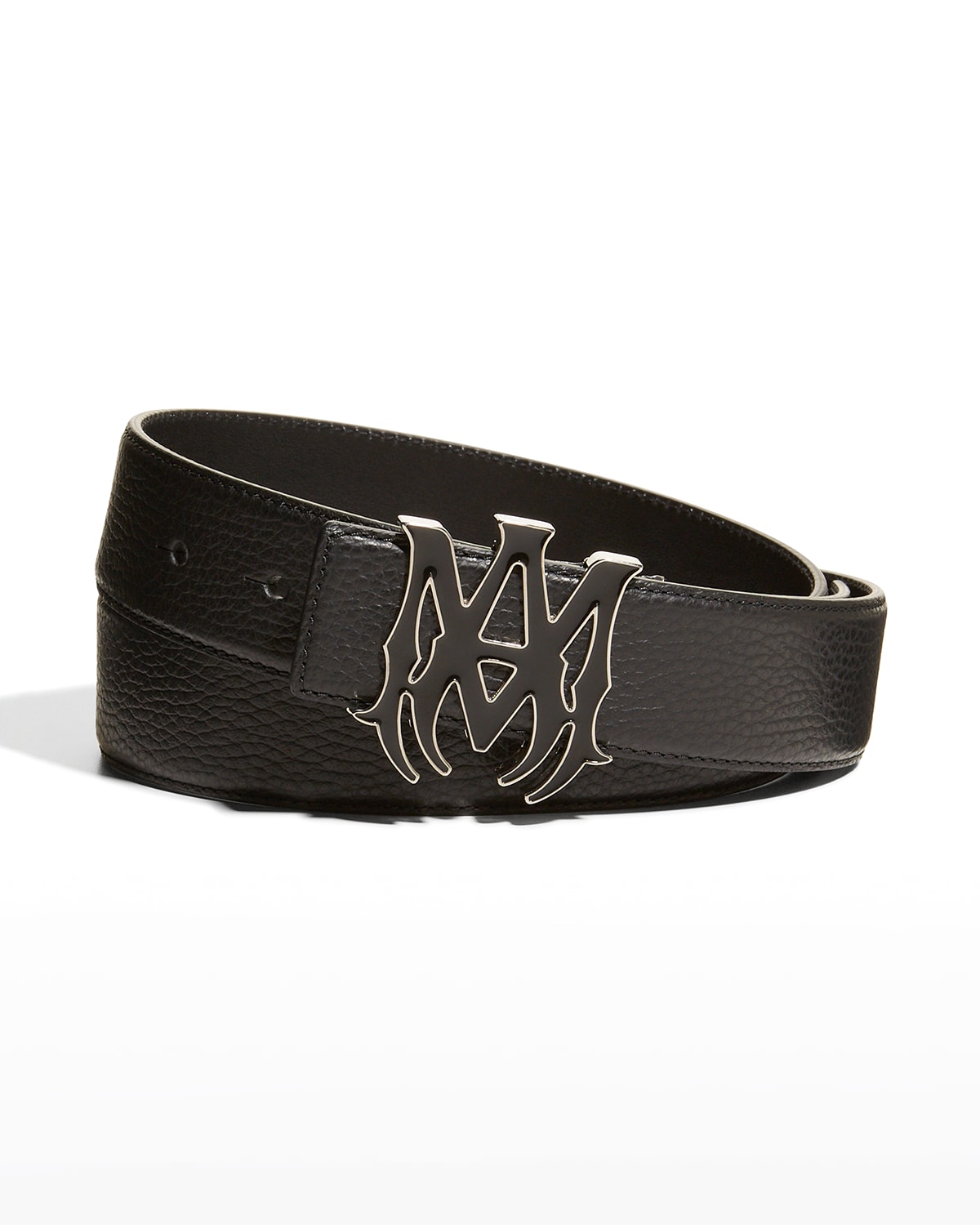 Men's MA-Buckle Leather Belt