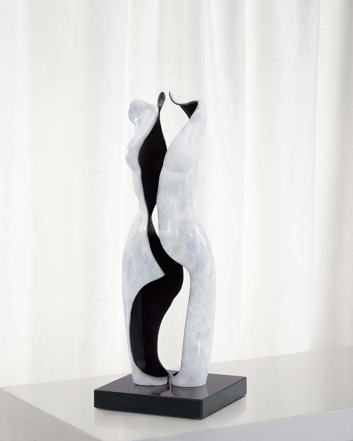 Shop John-richard Collection Fractured Abstract Female Sculpture In Multi
