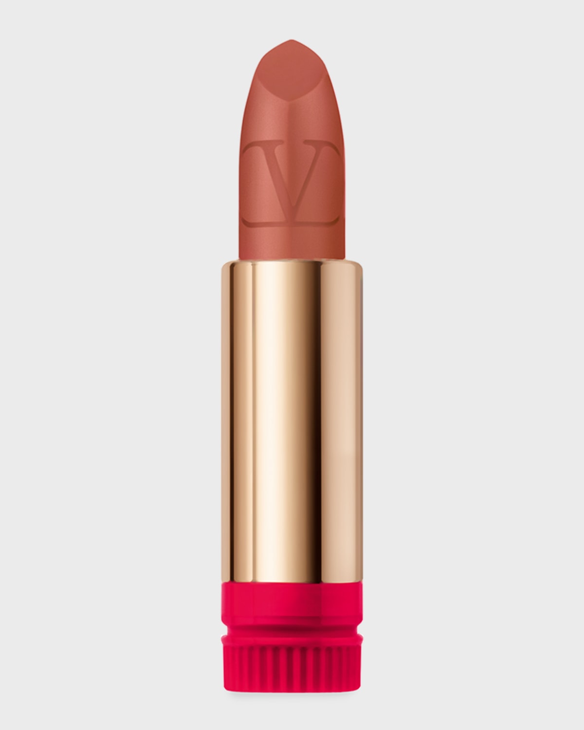 Valentino Rosso  Refillable Lipstick Refill In 107a