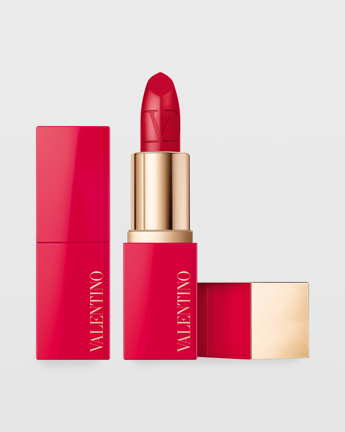 Shop Valentino Rosso  Mini Lipstick In 22r