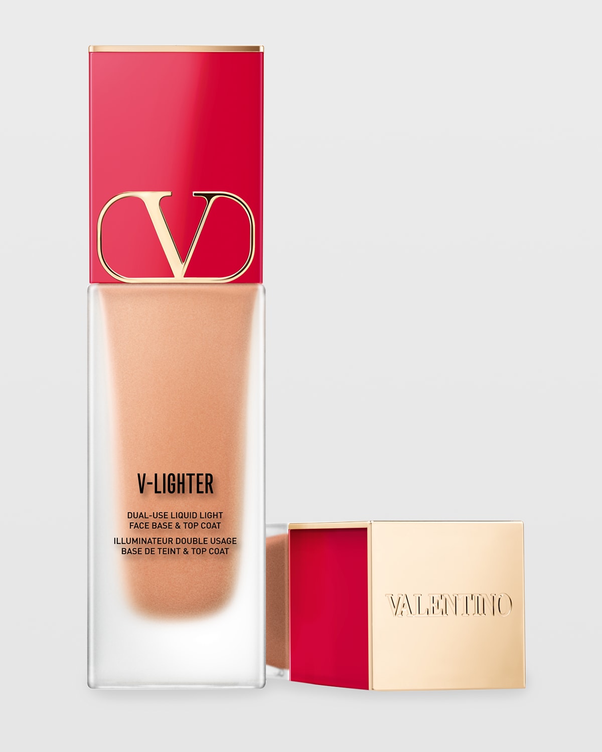 Shop Valentino Lighter Face Primer And Highlighter In Ambra