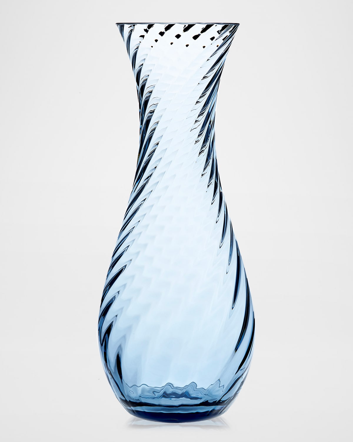 Shop Caskata Quinn Optic Clear Carafe In Ocean