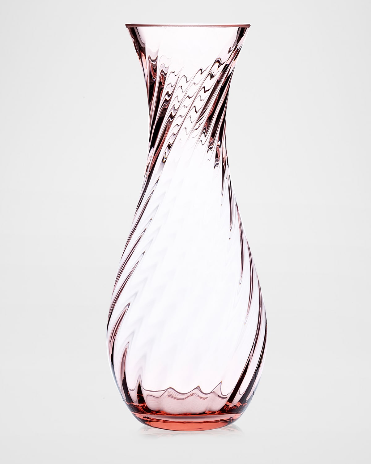 Caskata Quinn Optic Clear Carafe In Rose