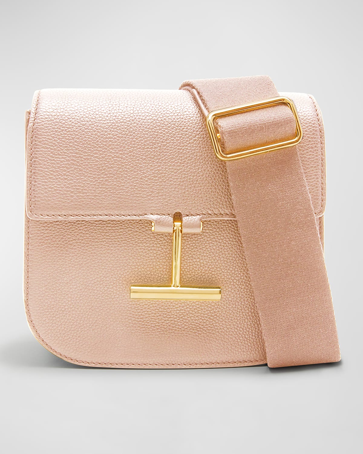 TOM FORD Tara Mini Grain Leather Crossbody Bag