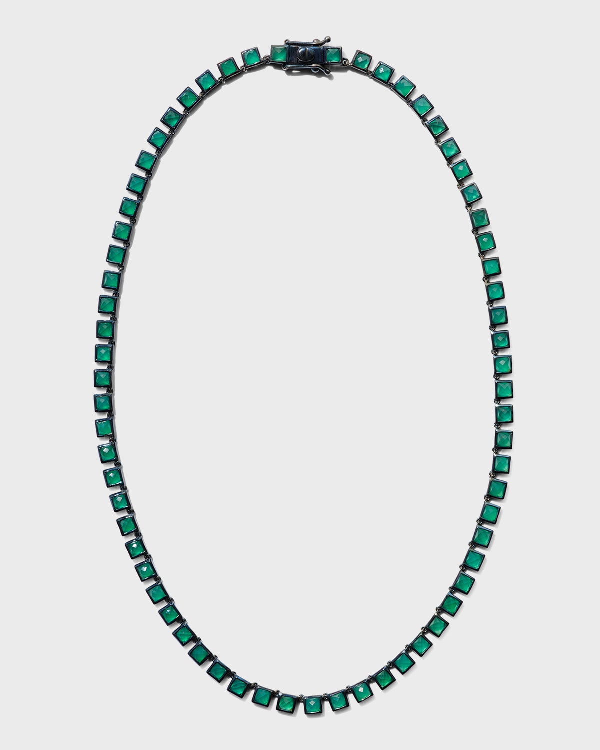 Mini Tile Riviere Necklace