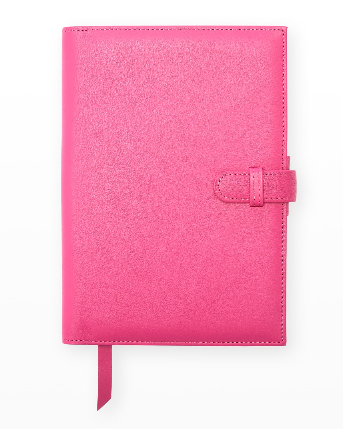 Shop Royce New York Personalized Executive Leather Daily Planner In Bright Pink