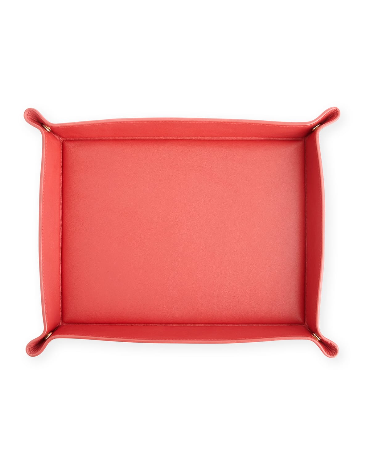 Royce New York Personalized Large Catch-all Valet Tray In Red