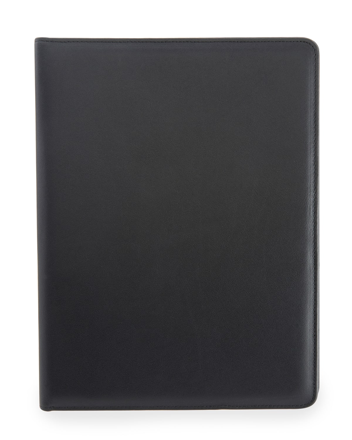 Royce New York Personalized Executive Leather Document Organizer Folder In Black