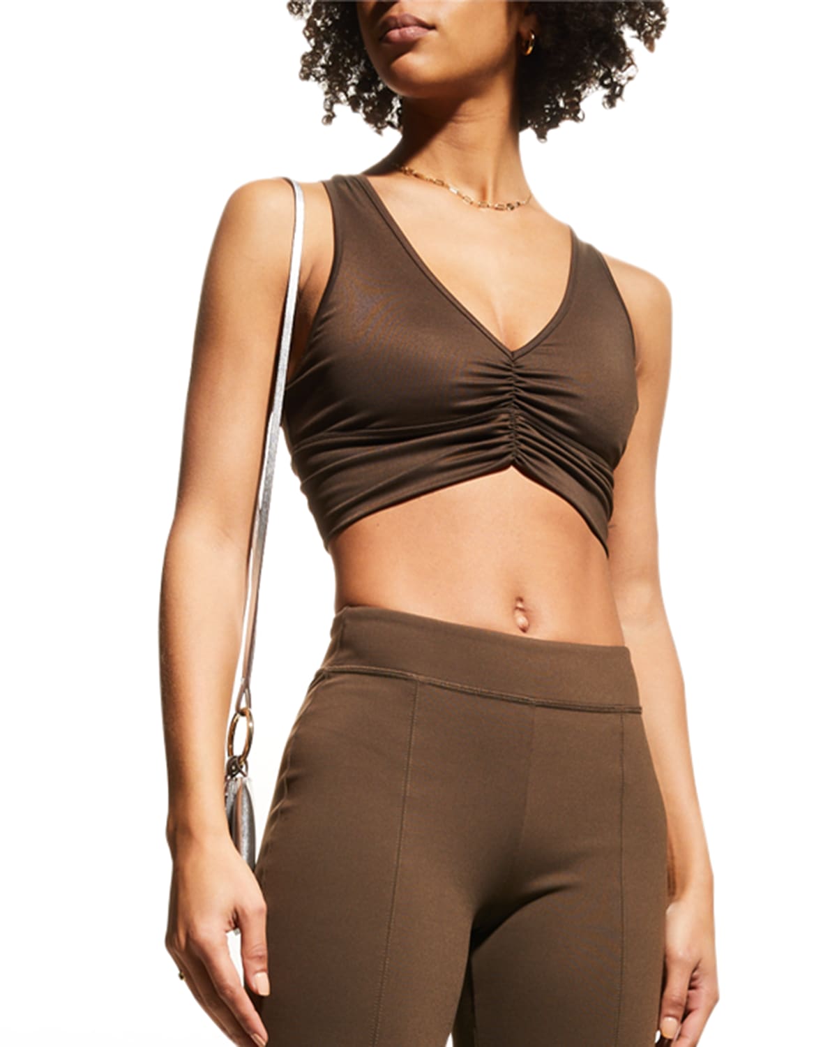 Alo Yoga Wild Thing Ruched Sports Bra | Smart Closet