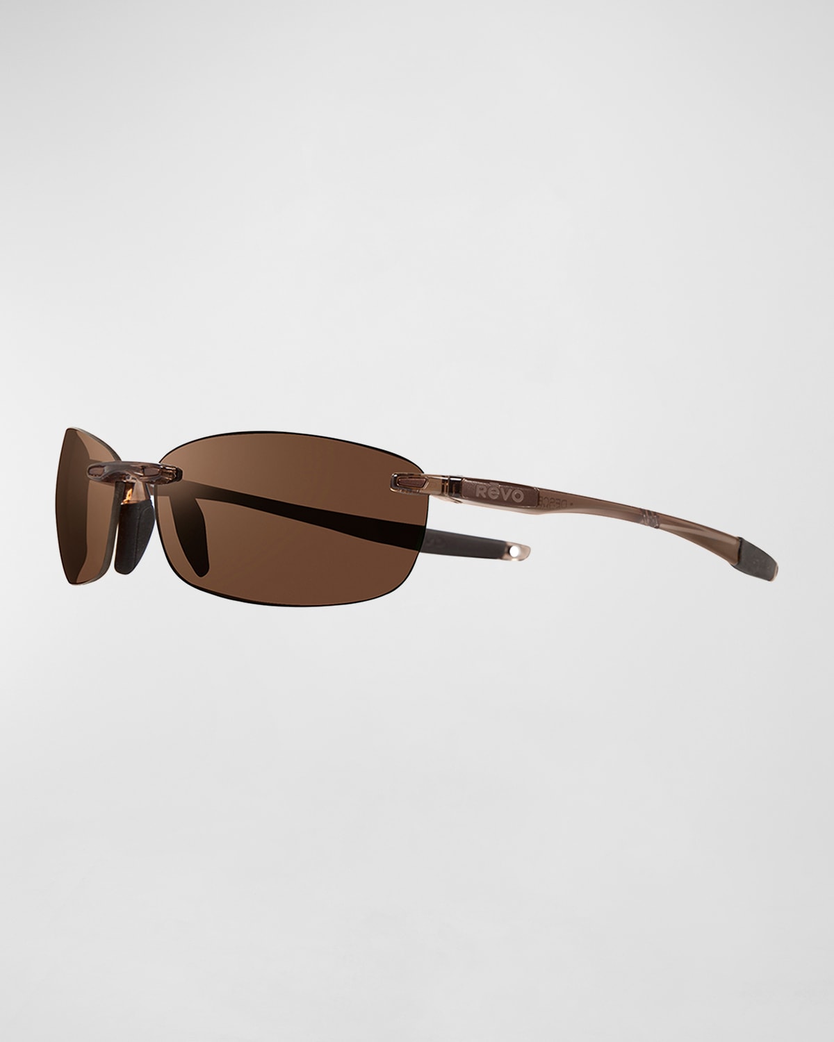 Men's Descend Fold Rimless Sunglasses