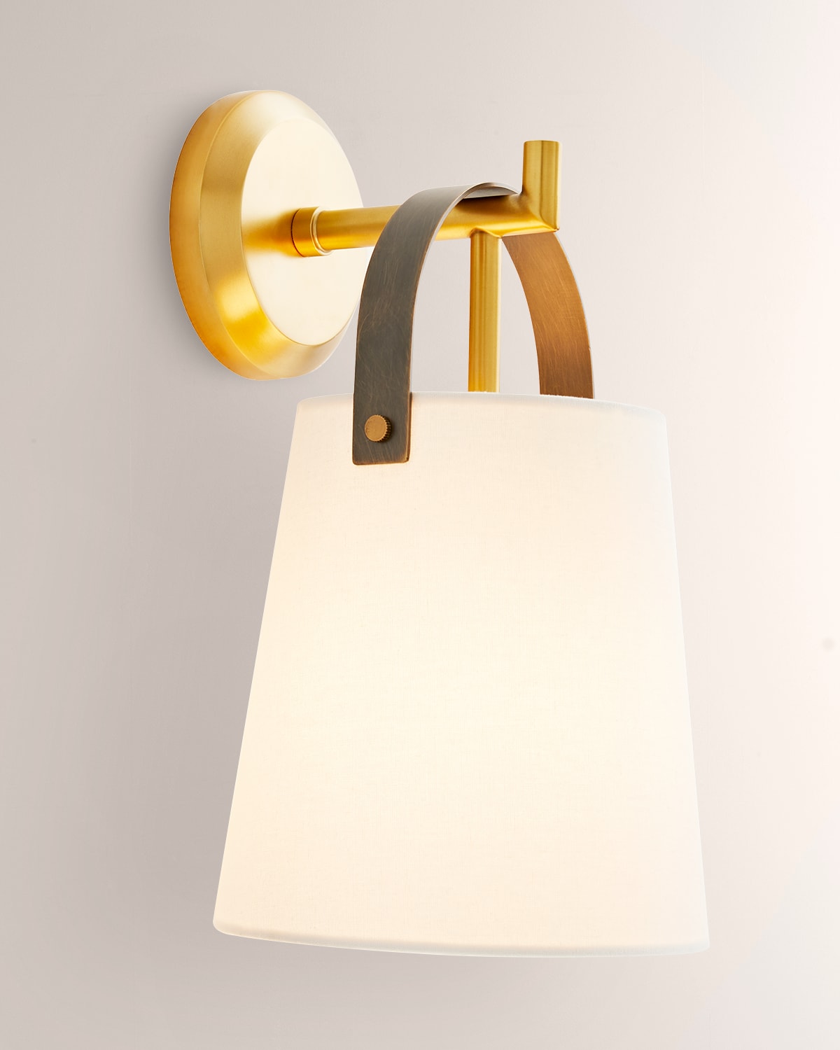 Shop Arteriors Ian Sconce In Gold