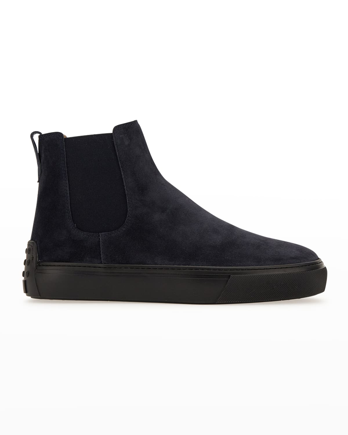 Tod's Men's Two-Tone Suede Chelsea Boots
